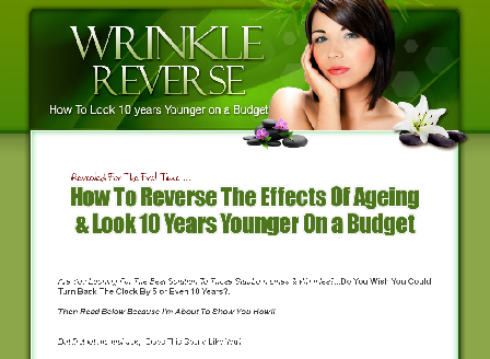 cheap Wrinkle Reverse - How To Look 10 Years Younger