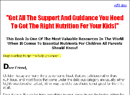 cheap Healthy Nutrition For Your Kids
