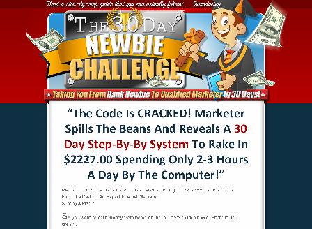 cheap 30 Day Newbie Challenge