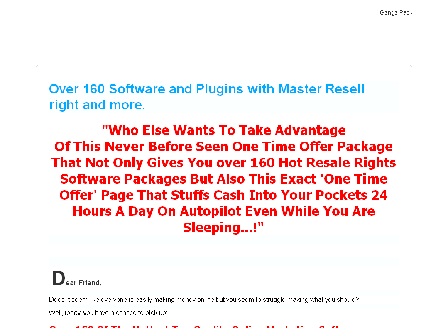 cheap BIG SOFTWARE PACK COLLECTION MRR AND PLR