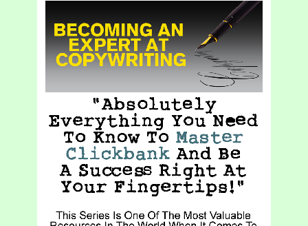 cheap Becoming an Expert at Copywriting Comes with Master Resale Rights!