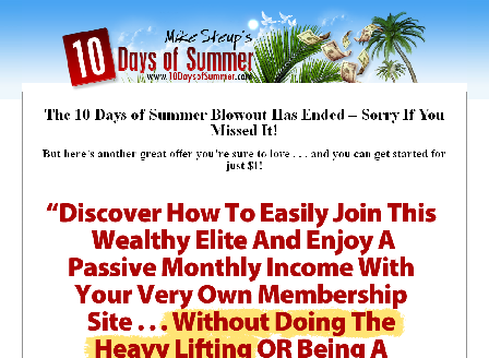 cheap 10 Days of Summer Blowout