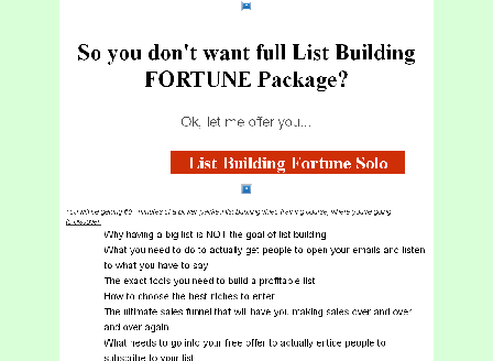 cheap List Building Fortune