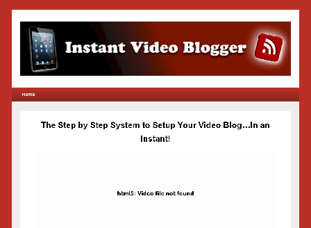 cheap Instant Video Blogger Silver - F1