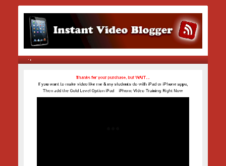 cheap Instant Video Blogger - Gold - F2