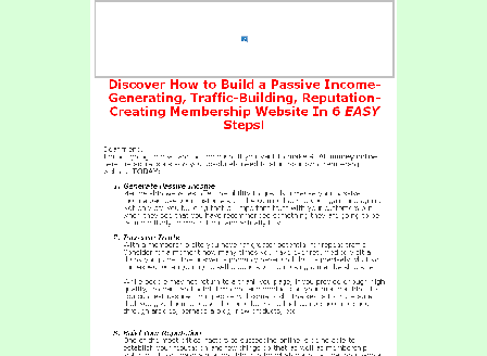 cheap Membership Site Quick Start