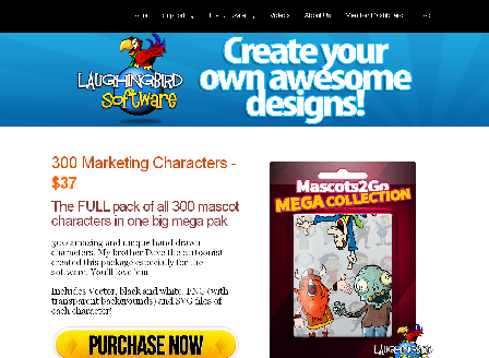 cheap Cartoon Marketing Mascots