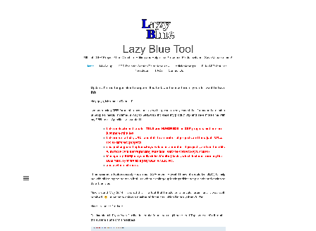 cheap LazyBlue