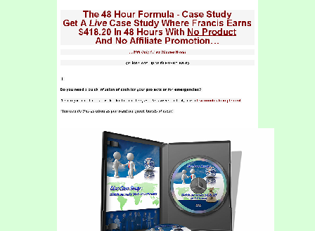 cheap The 48 Hour Formula - Case Study