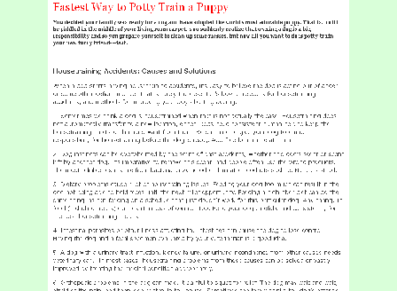 cheap Dog Potty Training