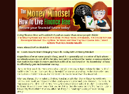 cheap The Money Mindset - How To Live Finance Free