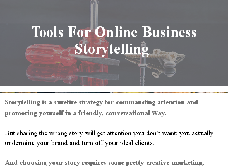 cheap Story Telling 5-Day Virtual Workshop