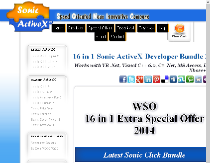cheap 16 in 1 Sonic ActiveX Developer Bundle 2014