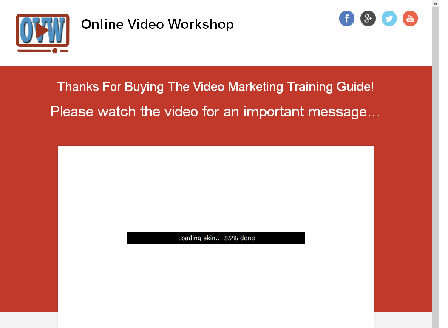 cheap Online Video Workshop Video Training Upsell