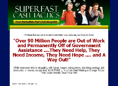cheap SuperFast Cash Tactics