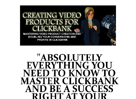 cheap Creating Video Products for Clickbank