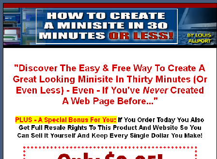 cheap How To Create A Website In 30 Minutes
