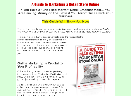 cheap A Guide to Marketing a Retail Store Online