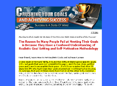 cheap Crushing Your Goals and Achieving Success