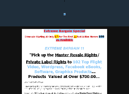 cheap Extreme Bargain Bonus Pack 11