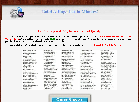 cheap The Incredible Email List Builder
