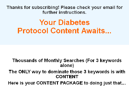 cheap Diabetes Protocol Articles