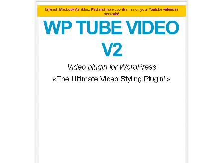 cheap WP Tube Video Plugin V2 Developer