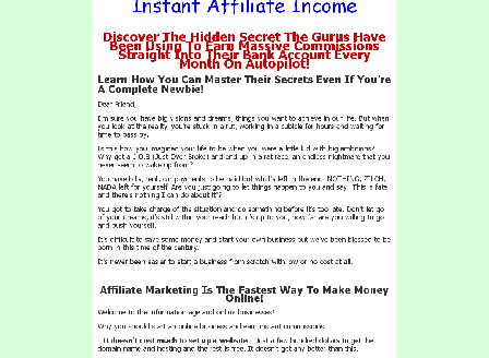 cheap How To Make Money Online- Instant Affiliate Income