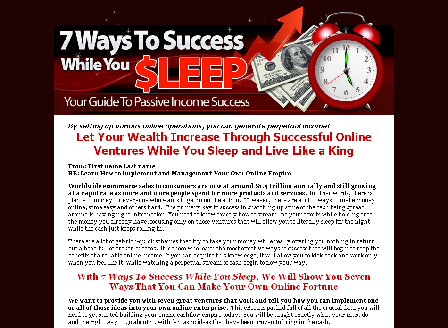 cheap 7 Ways to success!