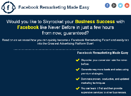 cheap Facebook Remarketing Masterclass