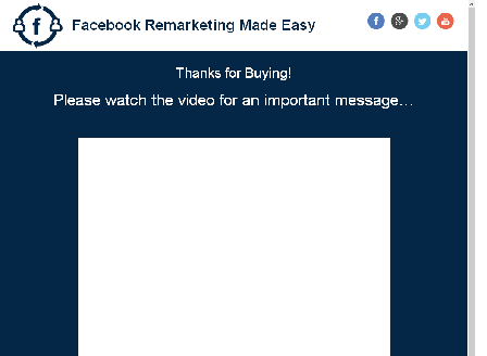 cheap Facebook Remarketing Video Masterclass