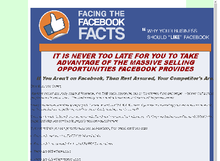 cheap Facing The Facebook Facts Comes with Personal Use Rights!