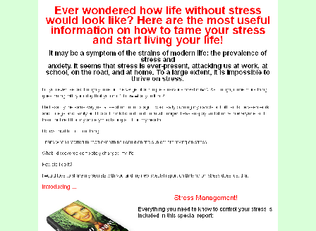 cheap Stress Management
