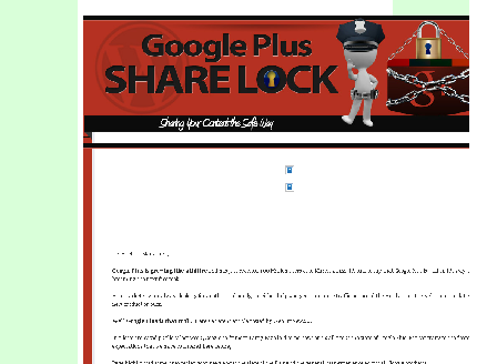 cheap Google Plus ShareLock Comes with Resale Rights!