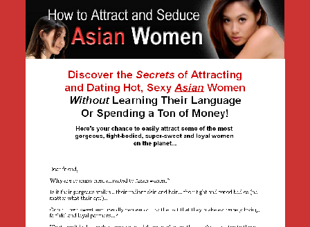 cheap How To Attract & Date Asian Women