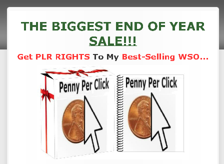 cheap PENNY PER CLICK + PLR RIGHTS!