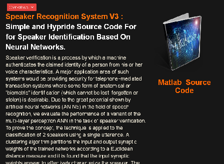 cheap Speaker Recognition Biometric System Matlab Code