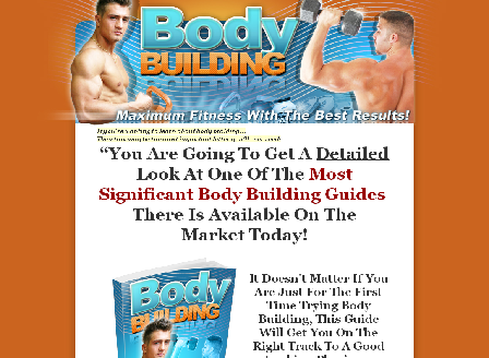 cheap Most Significant Body Building Guide