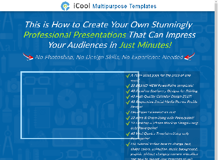 cheap iCool - Multipurpose Powerpoint Template
