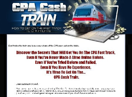 cheap CPA Cash Train