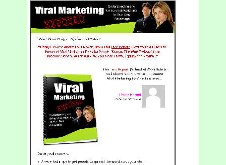 cheap Viral Marketing Exposed Comes with Private Label Rights!