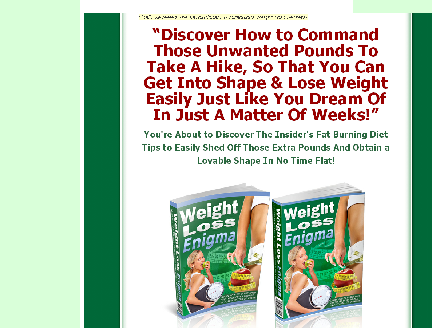 cheap Weight Loss Enigma Comes with Master Resale Rights!