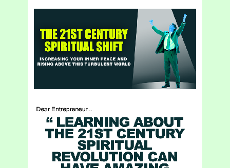 cheap The 21st Century Spiritual Shift Comes with Master Resale Rights
