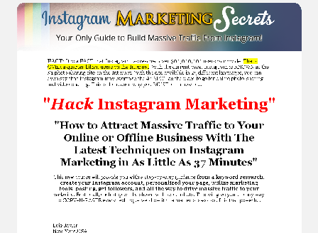 cheap Instagram Marketing Secrets 2.0