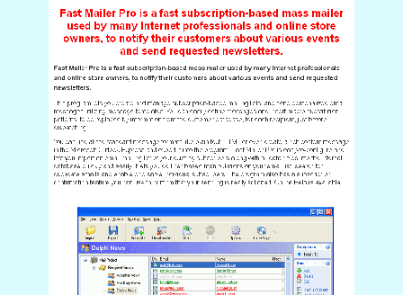 cheap Fast Mailer Pro