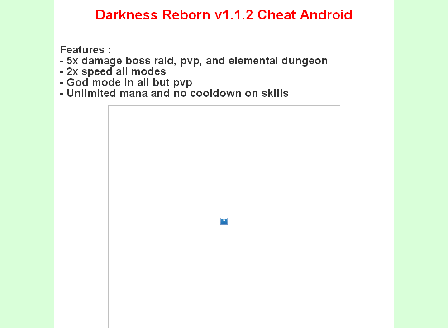 cheap Darkness Reborn v1.1.2 Cheat Android