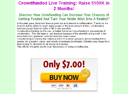 cheap Crowdfunded! The Best Way In Raising Money For Your Projects