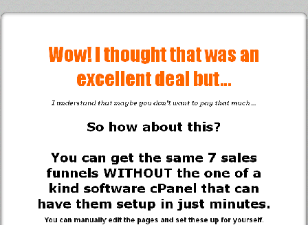 cheap 7 Sales Funnels without cPanel Branding Tool