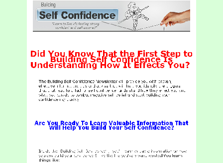 cheap Building Self Confidence