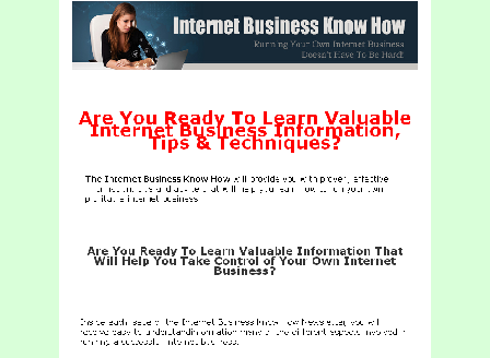 cheap Internet Business Know How